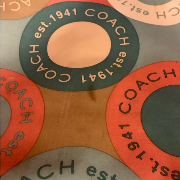 Multi Color Coach Purse - Picture 4 of 8